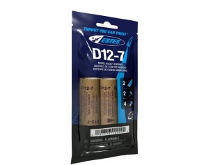 Estes Rockets D12-7 (2 ea) - Bagged