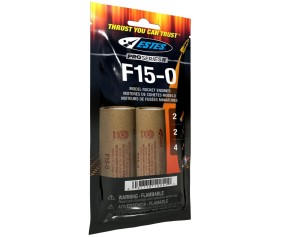 Estes Rockets F15-0 29 mm (2 ea) - Bagged