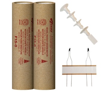 Estes Rockets F15-0 29 mm (2 ea) - Bagged