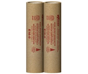 Estes Rockets E16-0 29 mm (2 ea) - Bagged