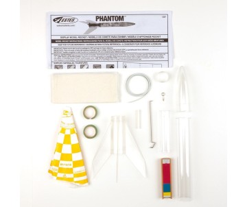 Estes Rockets Phantom Display Model (NOT LAUNCHABLE) (English Only) - Beginner