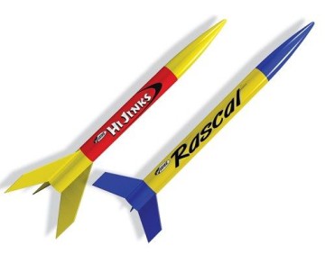 Estes Rockets Rascal & HiJinks (2 rockets) (English Only) - Beginner