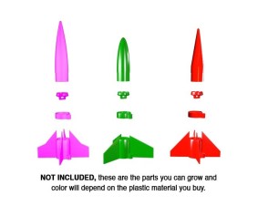 Estes Rockets Orbis 3D (brown box) (English/Spanish only) (12 pk) - Beginner