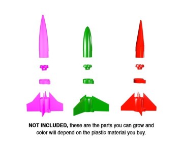 Estes Rockets Orbis 3D (brown box) (English/Spanish only) (12 pk) - Beginner