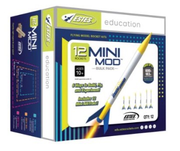 Estes Rockets Mini-Mod (12pk) - Beginnger