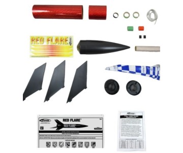 Estes Rockets Red Flare - Intermediate
