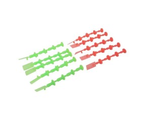 Estes Rockets 1/4A3, 1/2A3, A3 and A10 Starter Plugs (5 Orange, 5 Green)