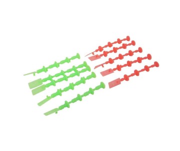 Estes Rockets 1/4A3, 1/2A3, A3 and A10 Starter Plugs (5 Orange, 5 Green)