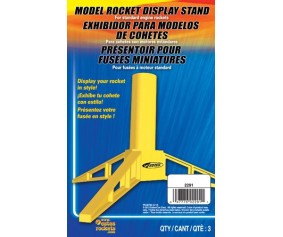 Estes Rockets Standard Engine Model Rocket Display Stand (3 pk) (English Only)
