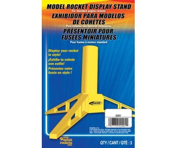 Estes Rockets Standard Engine Model Rocket Display Stand (3 pk) (English Only)