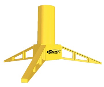 Estes Rockets C11, D & E Engine Model Rocket Display Stand (3 pk) (English Only)