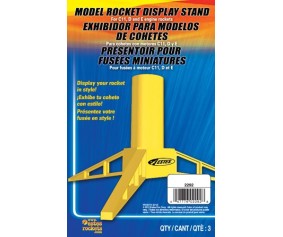 Estes Rockets C11, D & E Engine Model Rocket Display Stand (3 pk) (English Only)