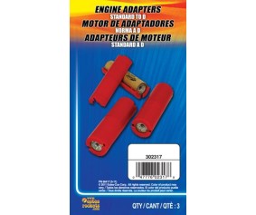 Estes Rockets Standard to D Engine Adapter (3 sets)