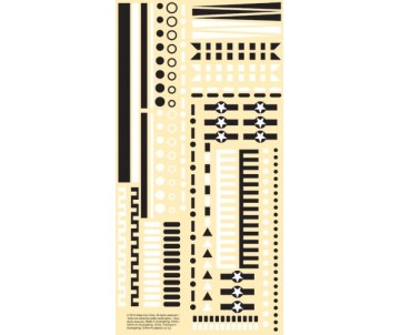 Estes Rockets Waterslide Decal Set