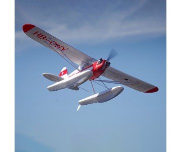 FMS Piper J-3 Cub w/Floats 1400mm V4 PNP w/Reflex