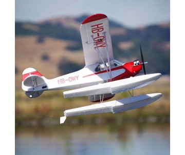 FMS Piper J-3 Cub w/Floats 1400mm V4 PNP w/Reflex