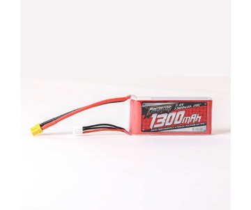 FMS Battery: 1300mAh 2S 7.4 20C  Edge 540  XT30