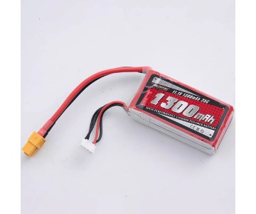 FMS Battery: 11.1V 1300mAh 25C XT60
