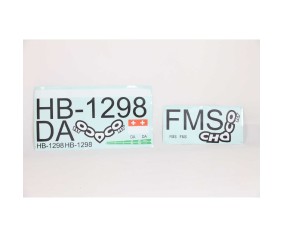 FMS Decal: ASW-17 EP Glider 2500mm