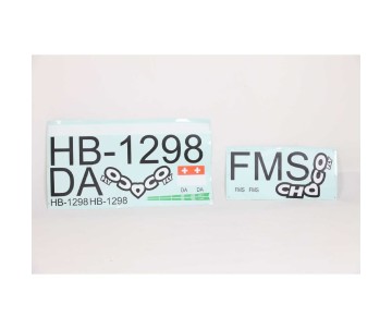 FMS Decal: ASW-17 EP Glider 2500mm
