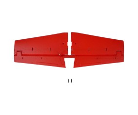 FMS Horizontal Stab: Dago Red Mustang 1.1m