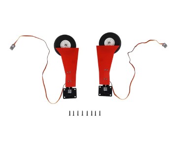 FMS Main Landing Gear System: Dago Red Mustang 1.1m