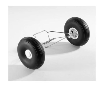 FMS Main Landing Gear Set: PA-18 Super Cub 1300mm