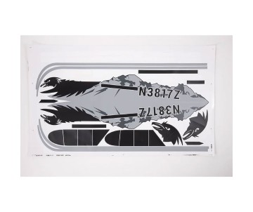 FMS Decal Sheet: PA-18 Super Cub 1300mm