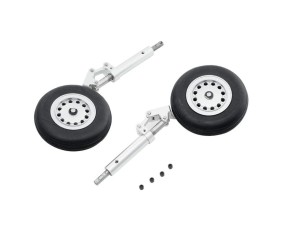 FMS Main Gear Strut Set with Wheels: Avanti 90mm Anniversary