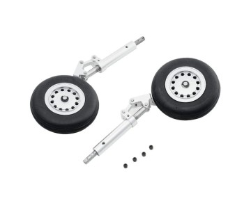 FMS Main Gear Strut Set with Wheels: Avanti 90mm Anniversary