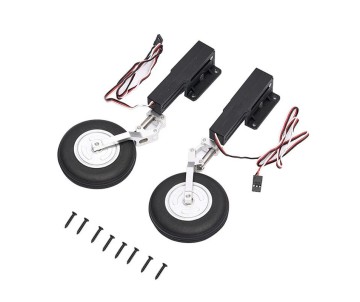 FMS Main Gear Retract Set with Struts and Wheels: Avanti 90mm Anniversary