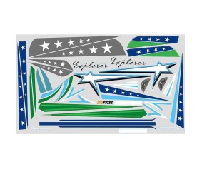 FMS Decal Sheet 1.1m : F3A