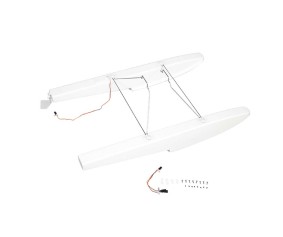 FMS Float Set: PA-18 Super Cub 1700mm w/Steering Servo
