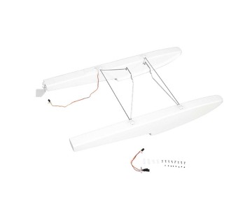 FMS Float Set: PA-18 Super Cub 1700mm w/Steering Servo