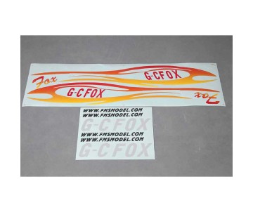 FMS Sticker: Fox 2300mm, V2