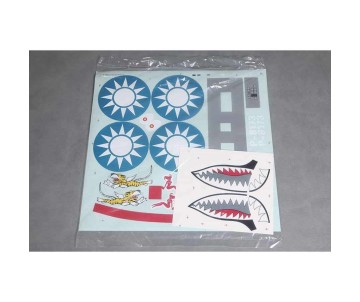 FMS Decal Sheet: P-40B 1400mm
