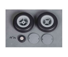 FMS Tire Set: P-40B 1400mm