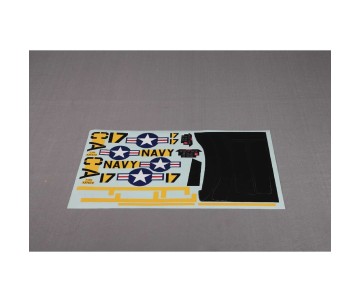 FMS Decals, Yellow: T28 V4 1400mm