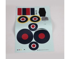 FMS Decal Sheet: Typhoon 1100mm
