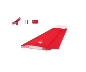 FMS Vertical Stab, Red: Yak 130
