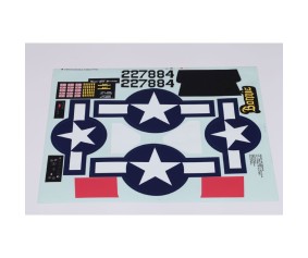 FMS Decal Sheet: P-47 1500mm