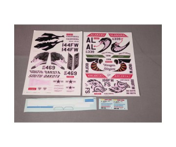 FMS Decal Set: F-16C Falcon 70mm EDF Jet
