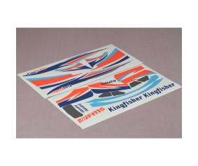 FMS Sticker Set: Kingfisher 1400mm FMS Sticker Set: Kingfisher 1400mm