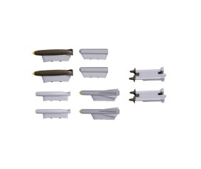 FMS Bomb/Missle Set: A-10 V2 70mm  EDF PNP