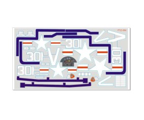 FMS Decal Sheet: F4U V2 800mm,