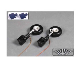 FMS Main Gear, Blue: F4U-4 1400mm