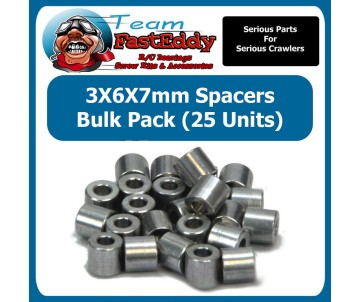 Fast Eddy 3x6x7 Spacers (25)