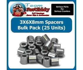 Fast Eddy 3x6x8 Spacers (25)