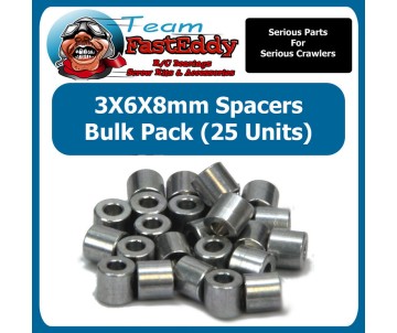 Fast Eddy 3x6x8 Spacers (25)