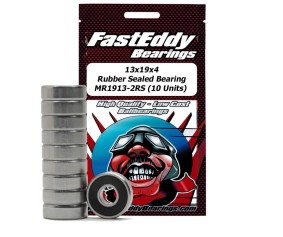 Fast Eddy 13x19x4 Rubber Sealed Bearing MR1913-2RS (10)